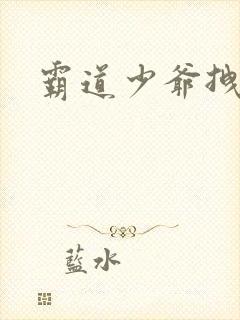 霸道少爷拽上我