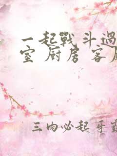 一起战斗过 卧室 厨房 客厅