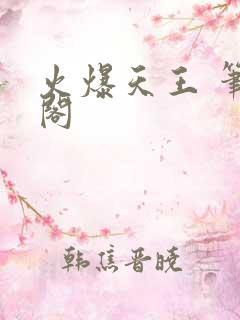 火爆天王 笔趣阁