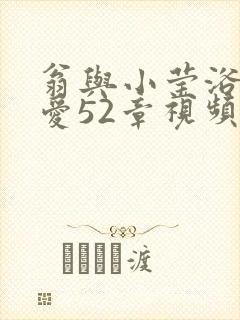 翁与小莹浴室欢爱52章视频