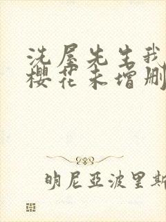 洗屋先生我和那樱花未增删带翻译