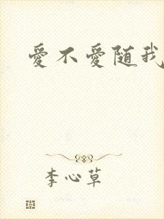爱不爱随我