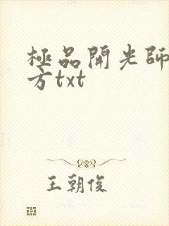 极品开光师李南方txt