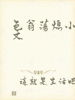 色翁荡熄小说全文