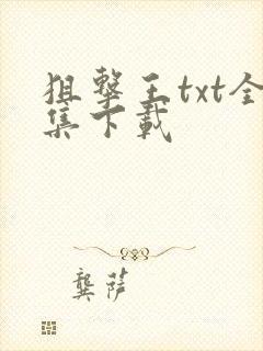 狙击王txt全集下载