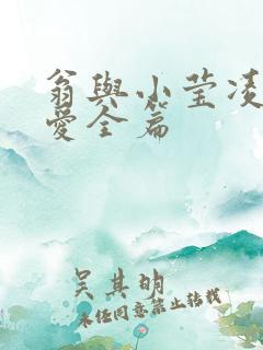 翁与小莹凌晨欢爱全篇