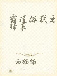 霸道总裁之出狱归来