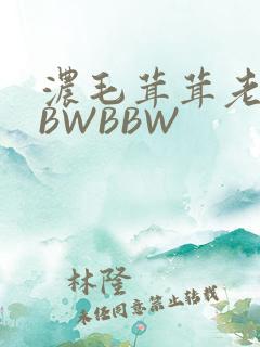 浓毛茸茸老太BBWBBW