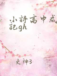 小诗高中成长日记gh
