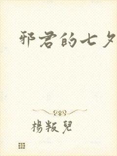 邪君的七夕皇妃