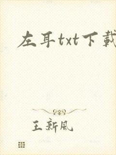 左耳txt下载