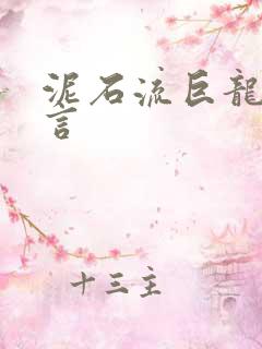 泥石流巨龙系谣言