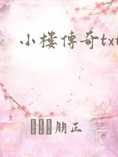 小楼传奇txt