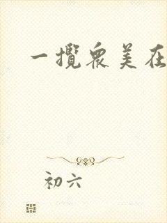 一揽众美在三国