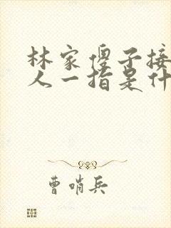 林家傻子接住仙人一指是什么小说