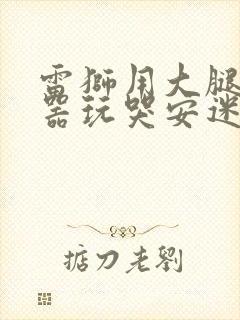 雷狮用大腿支撑器玩哭安迷修