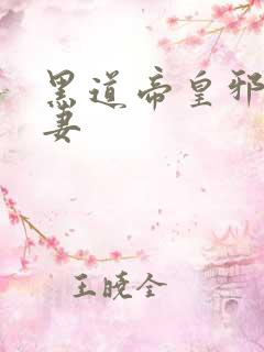 黑道帝皇邪帝冷妻