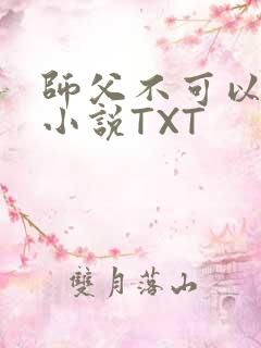 师父不可以灵犀小说TXT
