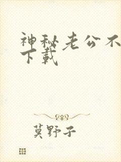 神秘老公不见面下载