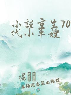 小说重生70年代小军嫂