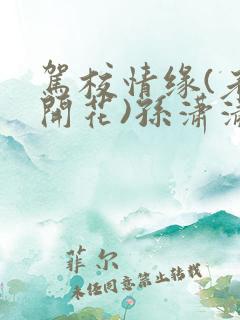 驾校情缘(老树开花)孙潇潇笔趣阁