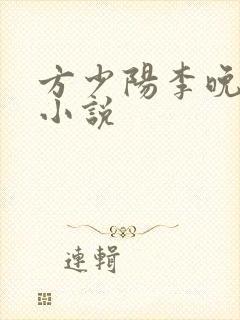 方少阳李晚晴的小说