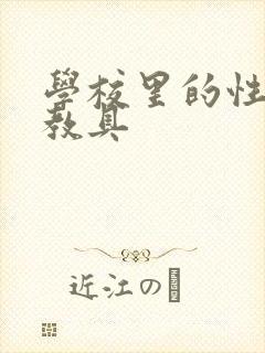 学校里的性教学教具