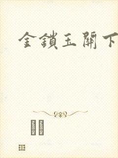 金锁玉关下载