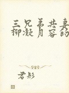 三兄弟共妻女主柳凝月容的小说
