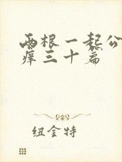 两根一起公憩止痒三十篇