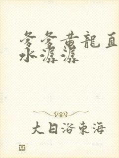 爹爹黄龙直捣溪水潺潺