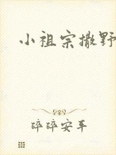 小祖宗撒野