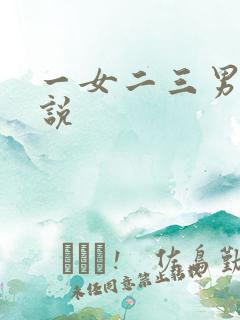 一女二三男事小说
