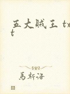 五大贼王 txt