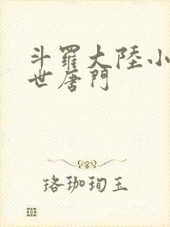 斗罗大陆小说绝世唐门