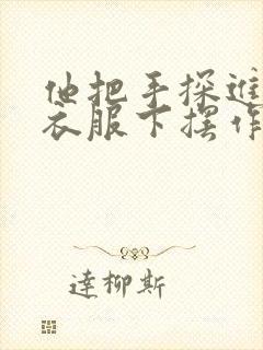 他把手探进我的衣服下摆作文