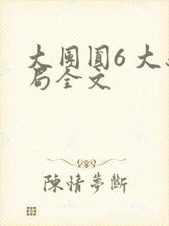 大团圆6 大结局全文