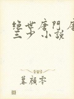 绝世唐门 唐家三少 小说