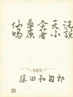 仙尊今天洗白了吗原著小说