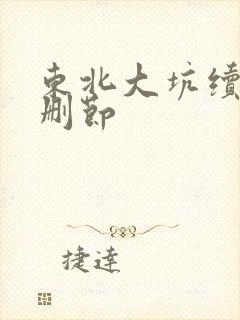 东北大坑续集未删节