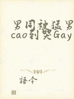 男同被猛男房东cao到哭Gay