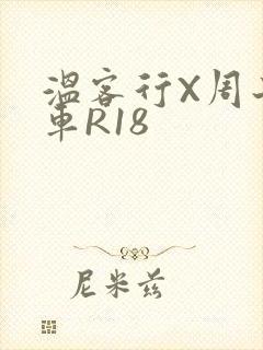 温客行X周子舒车R18