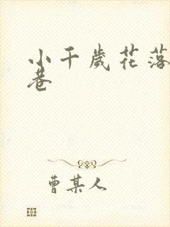 小千岁花落乌衣巷