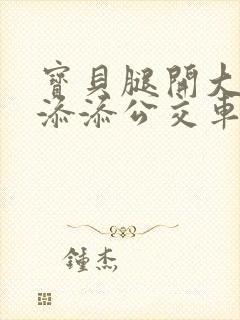 宝贝腿开大点我添添公交车