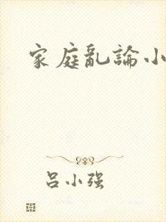 家庭乱论小说