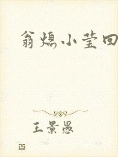 翁熄小莹回乡下