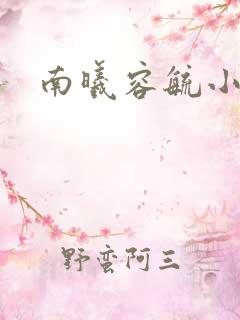 南曦容毓小说