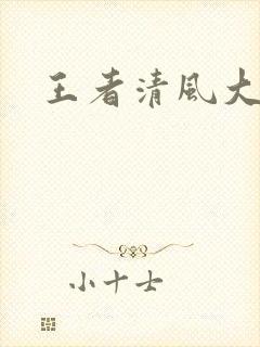 王者清风大结局