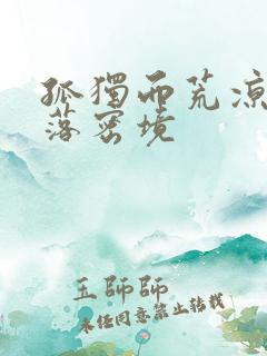 孤独而荒凉的失落密境