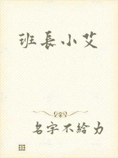 班长小艾